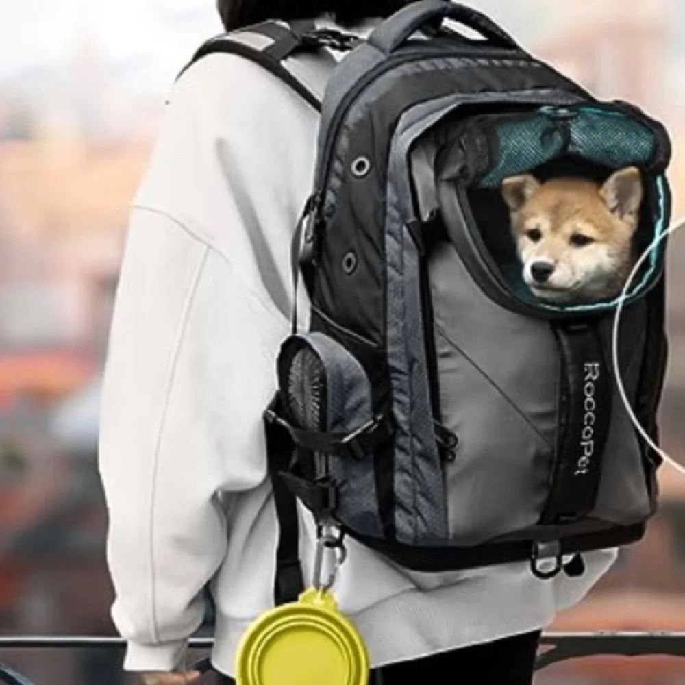ROCCOPET Dog Carrier Backpack, Pet Carrier